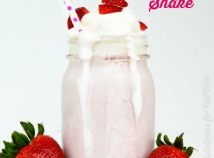 Homemade Strawberry Shake