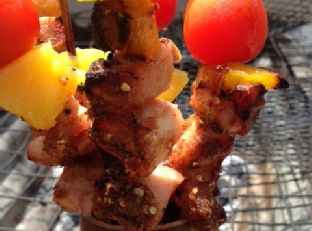 Chicken and Mango Skewer