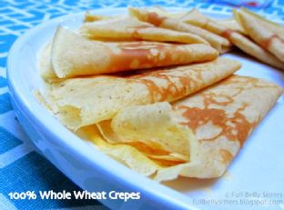 Simple Whole Wheat Crepes