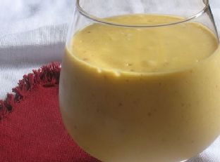 Mango Banana Coconut Smoothie