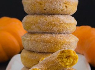 Pumpkin Doughnuts