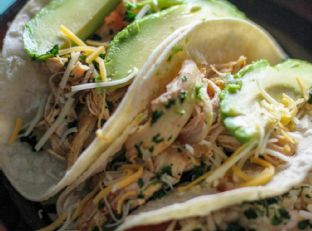 Instant Pot Chicken Tacos