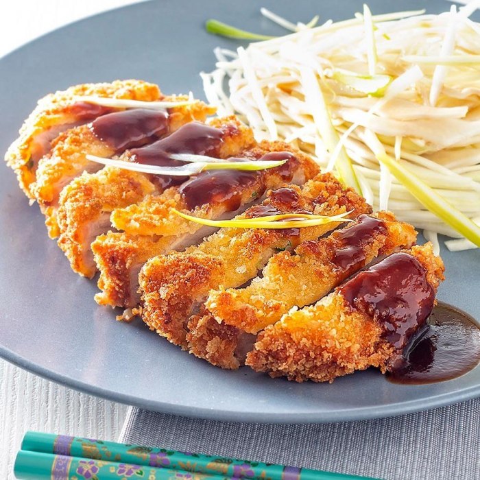 Tonkatsu pork