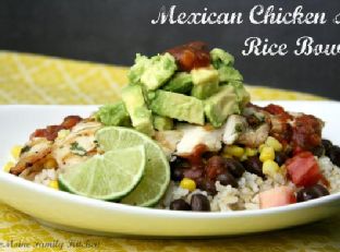 Mexican Chicken & Rice Bowl