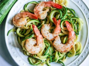 Shrimp Scampi Zoodles