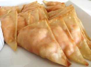 Buffalo Chicken Wings Wonton Wraps