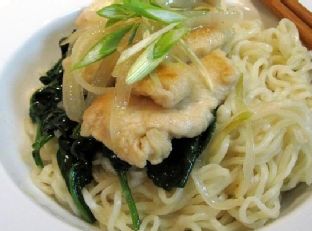 Lemon Chicken With Noodles