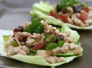 Mexican Chicken Lettuce Wraps