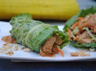 Thai “Chicken” Wraps