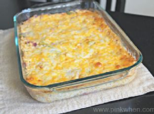 Cheesy Chicken and Rice Casserole